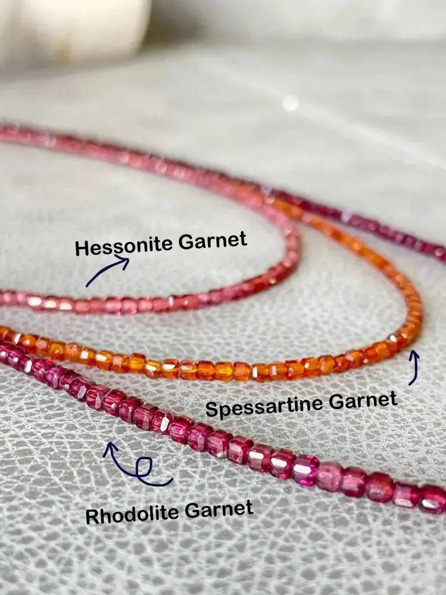 Golden Ember – Ultra-fine Spessartine Garnet Jewelry view 4